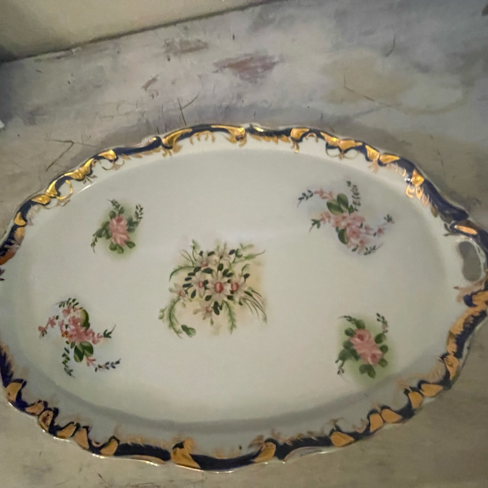 Limoges China Platter